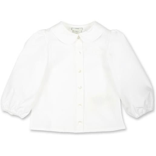Fendi Kids camicia leggera - bianco