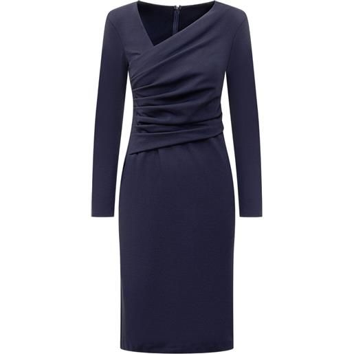 Emporio Armani abito asimmetrico - blu