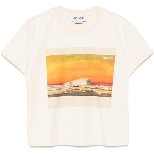 Monse t-shirt postcard - toni neutri