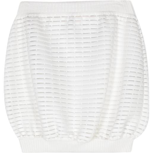 Genny gonna a righe - bianco