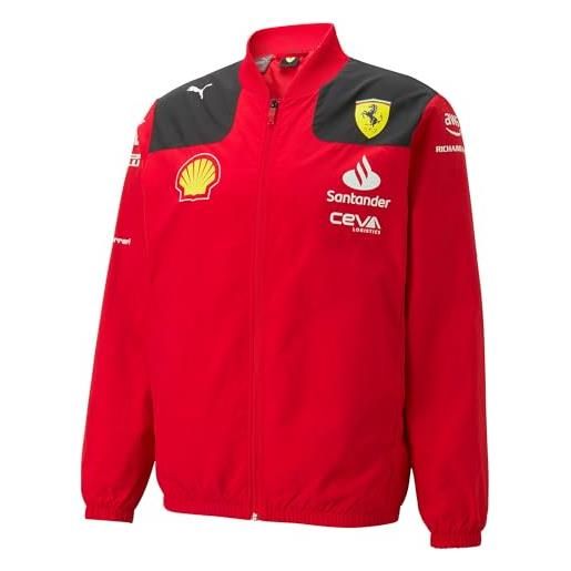 PUMA scuderia ferrari - giacca della squadra 2023 - rosso - taglia: s