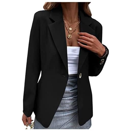 Giacca Blazer Donna OMZIN - Risvolto, Fronte Aperto, Tasche, Per Ufficio E Casual, In Poliestere - Foto 11