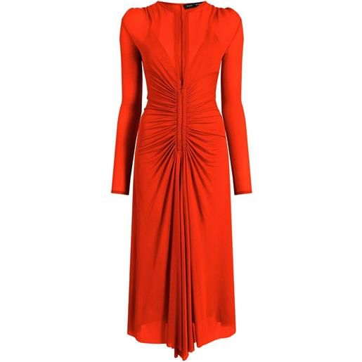 Proenza Schouler abito midi kerstin - rosso