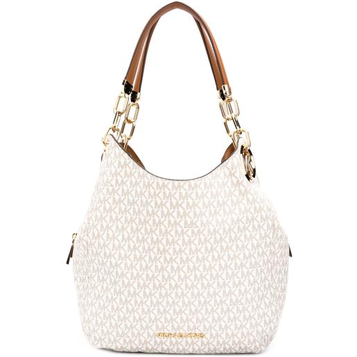 Michael Kors borsa tote lillie - toni neutri