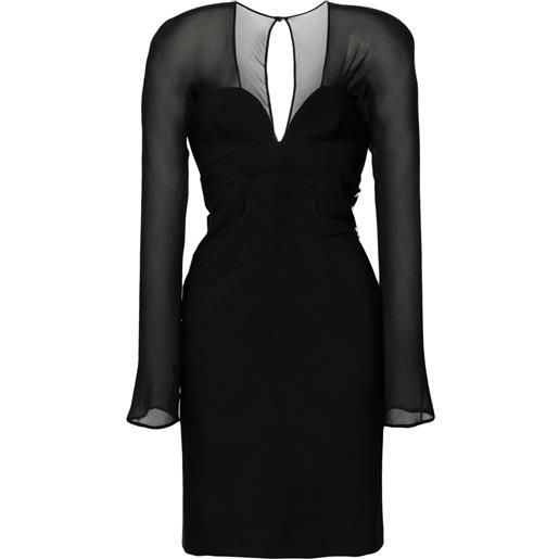 Genny abito con decorazione - nero