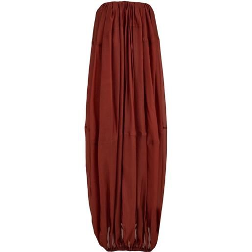 Ferragamo abito lungo - rosso