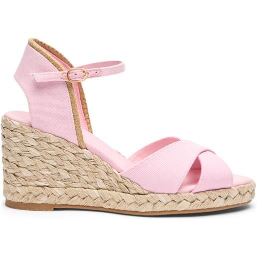 Stuart Weitzman mirela ii espadrille wedge ballet/natural