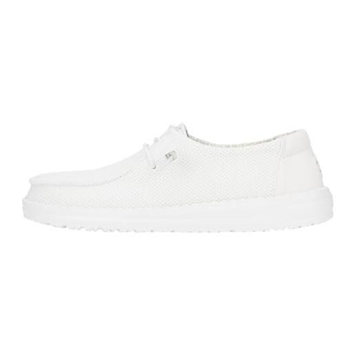 Hey Dude heydude wendy stretch sox - scarpe donna slip-on sneakers - mocassini, rosette, 39