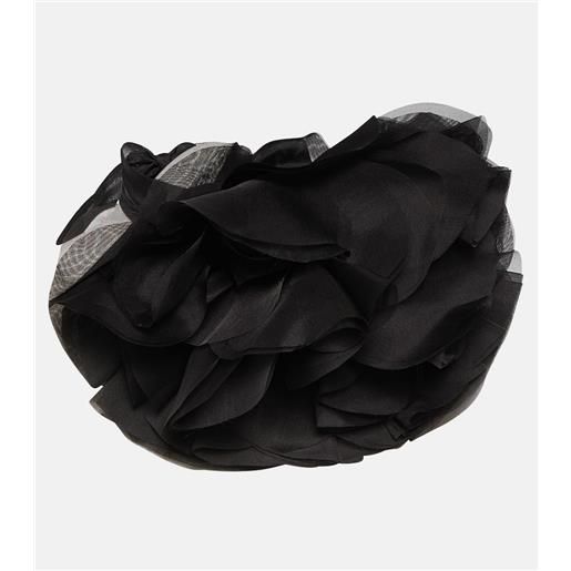 Nina Ricci choker organza flower in seta