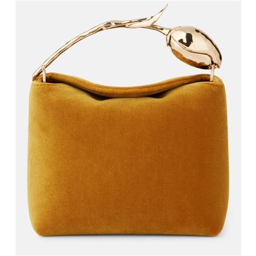 Erdem borsa bloom mini in velluto