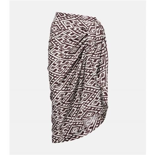 Melissa Odabash pareo con stampa