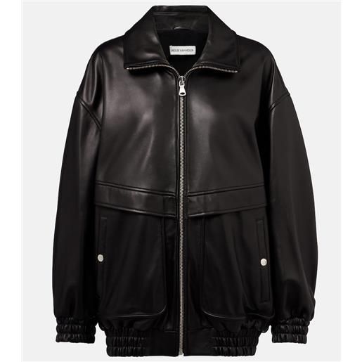 Nour Hammour bomber beck in pelle