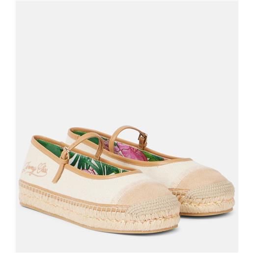 Jimmy Choo espadrillas aciel con pelle
