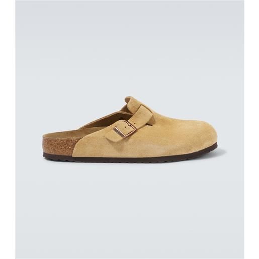Birkenstock mules boston in suede