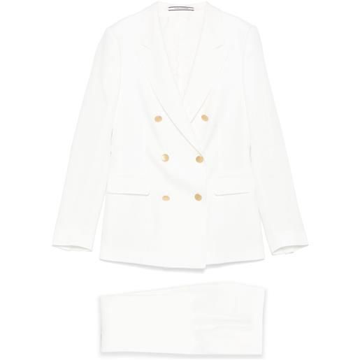 Tagliatore completo doppiopetto - bianco