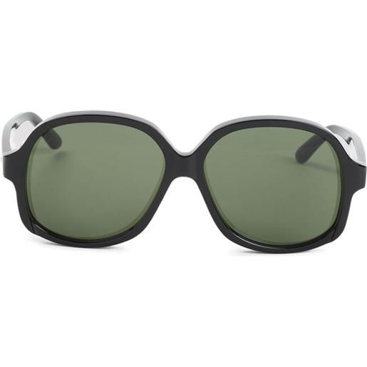montatura occhiali occhiali da sole ottagonali donna VALENTINO GARAVANI EYEWEAR occhiali da sole ottagonali nero