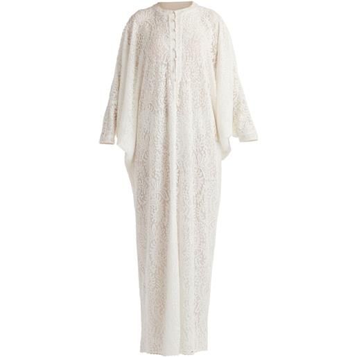 Tadashi Shoji abito drappeggiato - bianco