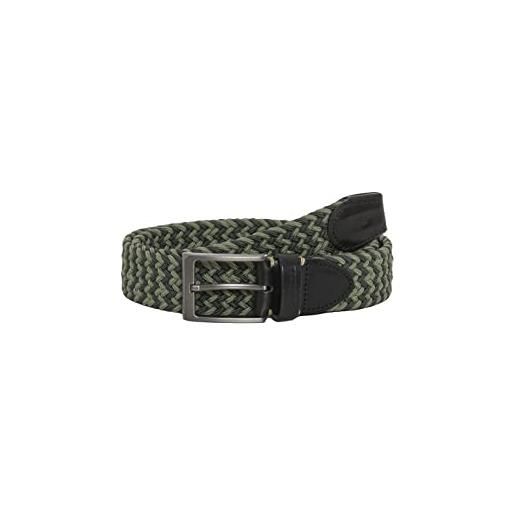 RED BRIDGE cintura elastica per uomini e donne intrecciata stretch belt unisex marrone 95