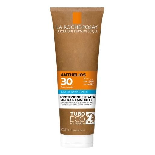 LA ROCHE POSAY-PHAS anthelios latte solare idratante spf30 paper 250ml waterproof viso e corpo