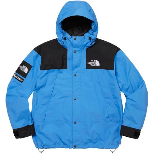 Supreme giacca mountain x the north face - blu