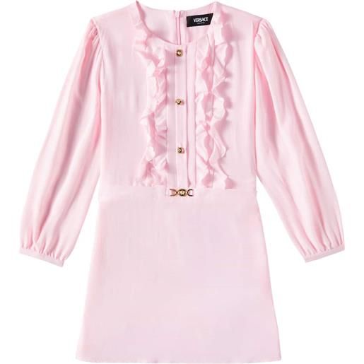 Versace Kids abito in crãªpe de chine
