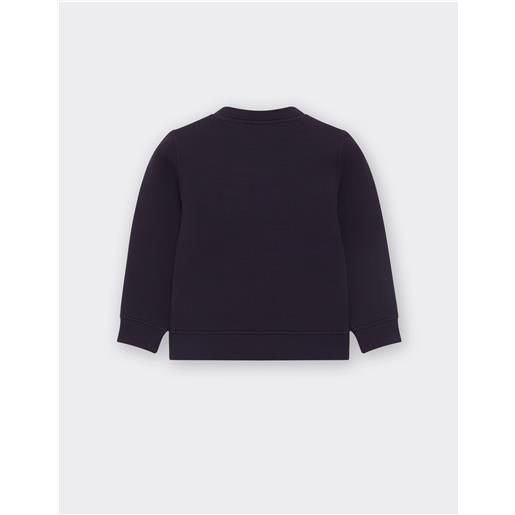 Ferrari felpa in scuba con logo Ferrari - giacche e felpe navy 8y