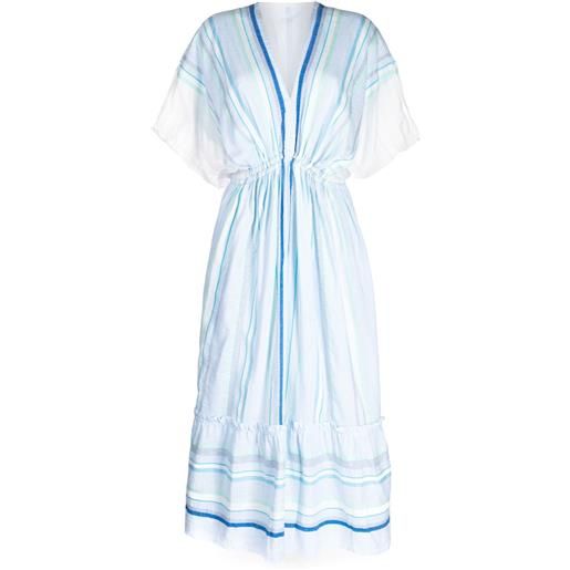 lemlem ruki striped dress - blu
