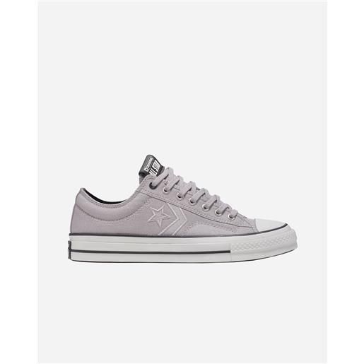 Converse star player 76 ox m - scarpe sneakers - uomo - grigio
