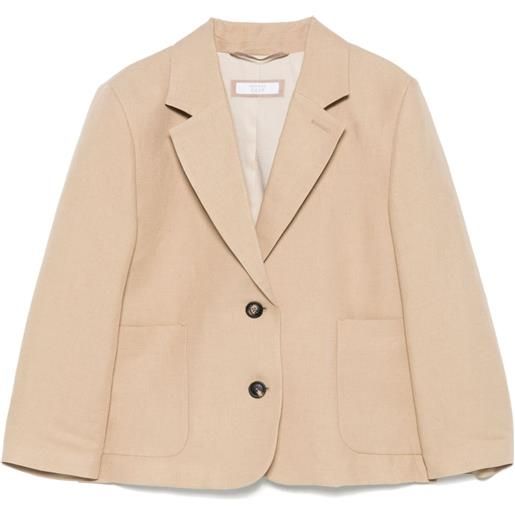 Peserico blazer monopetto - toni neutri