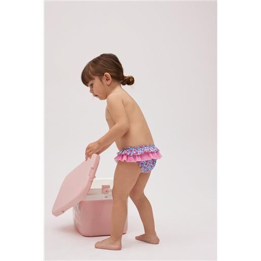 Ysabel Mora costume slip bimba con fiorellini