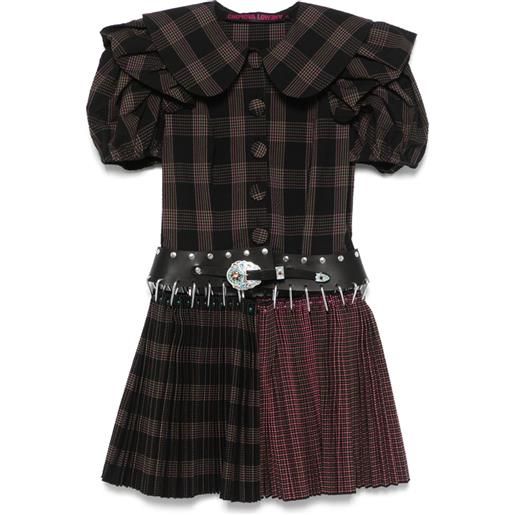 Chopova Lowena abito corto chuck - nero