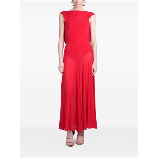 Magda Butrym abito smanicato - rosso