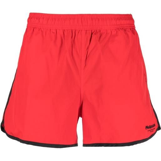 Alexander McQueen costume da bagno con stampa - rosso