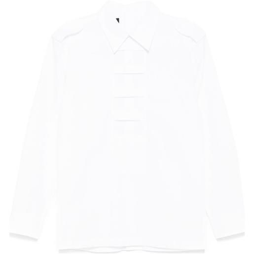Olly Shinder camicia tie cage - bianco