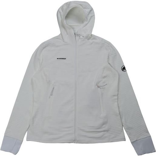Mammut logo-print jacket - bianco