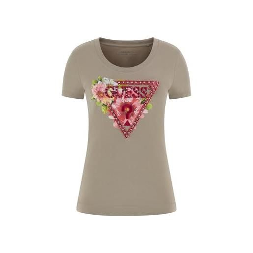 GUESS t-shirt guess triangle beads verde es25gu86 w5gi10j1314 g8cj xs