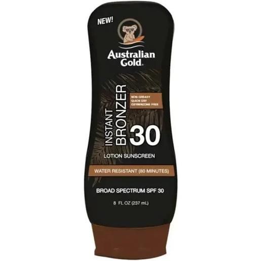 Australian Gold lotion with instant bronzer spf30 237ml