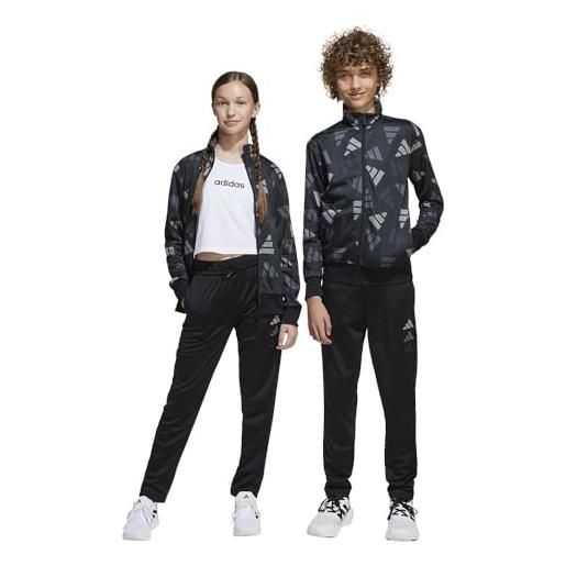 Adidas seasonal essentials logo celebration tricot tracksuit 15-16 years