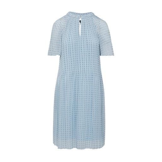 Comma 2165137 vestito, azzurro, 42 donna
