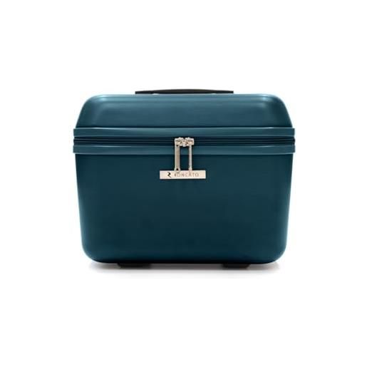 R Roncato trolley fibra, espandibile (ottanio, beauty case)