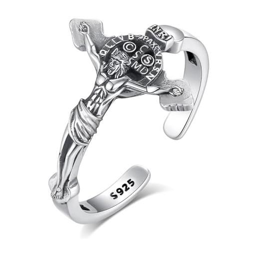 Anelli Uomo Acciaio Titanio Fascia Argento Donna - Foto 10