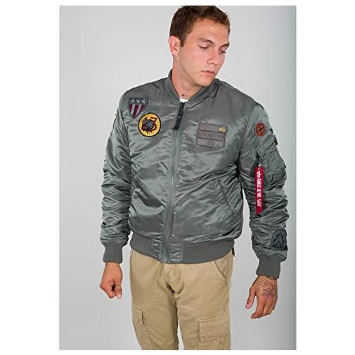 ALPHA INDUSTRIES ma- 1 air force giacca, verde (olive-11), m uomo