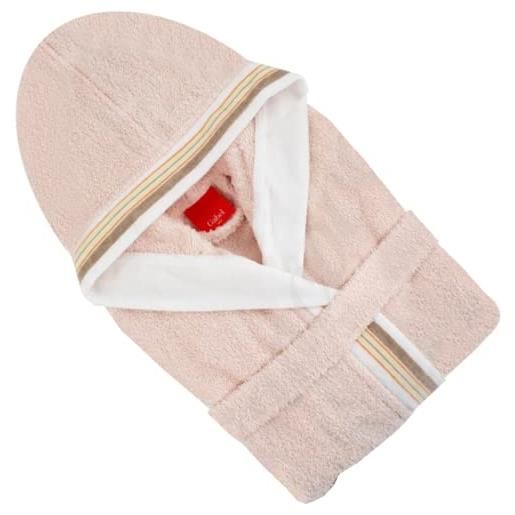 Gabel accappatoio neonato spugna cotone pongo baby (rosa incanto, xl 5 anni)