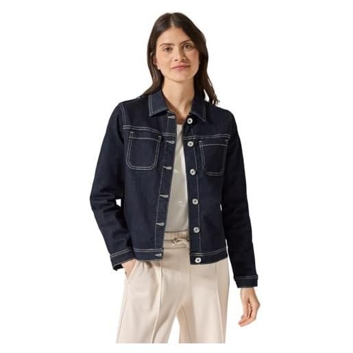 Cecil b212604 giacca di jeans rinsed wash, lavaggio a secco, xl donna