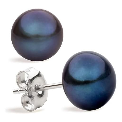 IN Lebole Collezione The Circle L'Amore è Sogno Orecchini da Donna in Ottone Pietra Viola