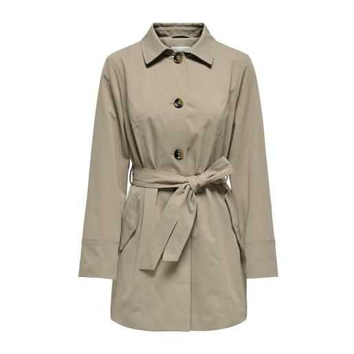 Jdy jdyisadora trenchcoat otw hab isadora trench, teak rivestito, l donna