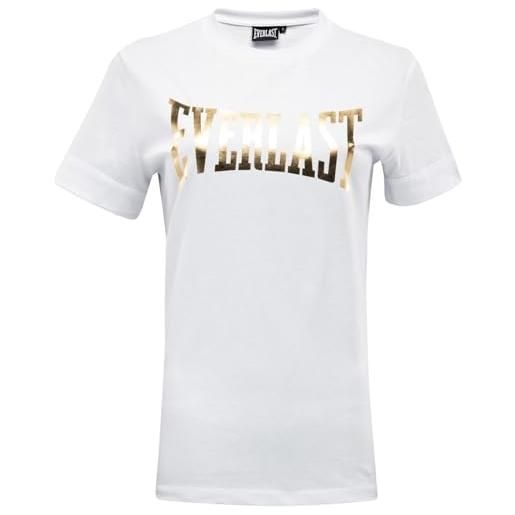 Everlast lawrence 2 w t-shirt, bianco, m donna