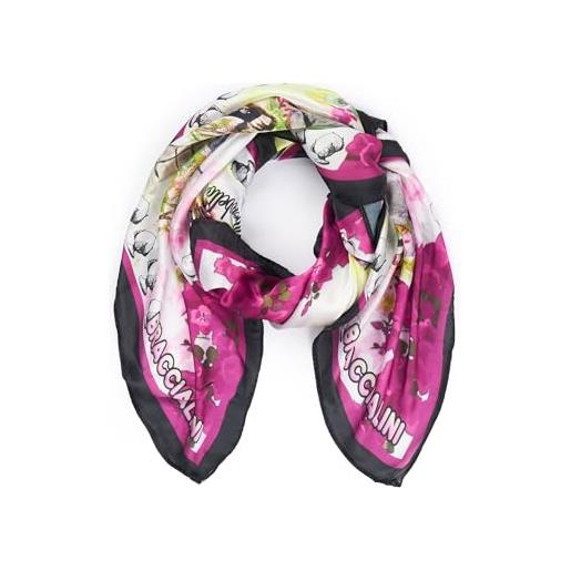 Braccialini foulard in poliestere effetto seta esplosioni di colori