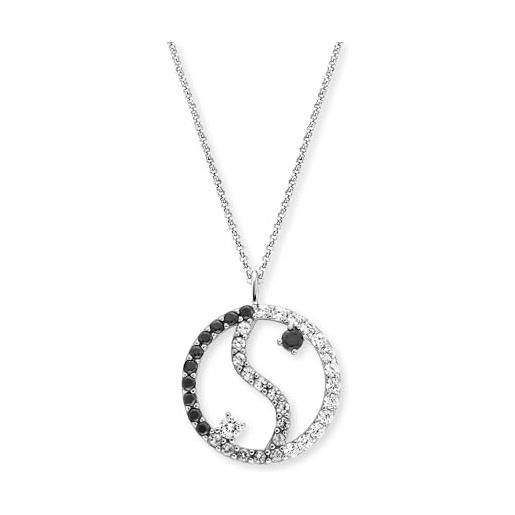 Collana Yin Yang Argento 925 Per Coppie – Sole E Luna, Gioiello Unisex Amicizia