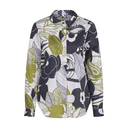 bugatti w3501-2283 camicia da donna, oliv-160, 48